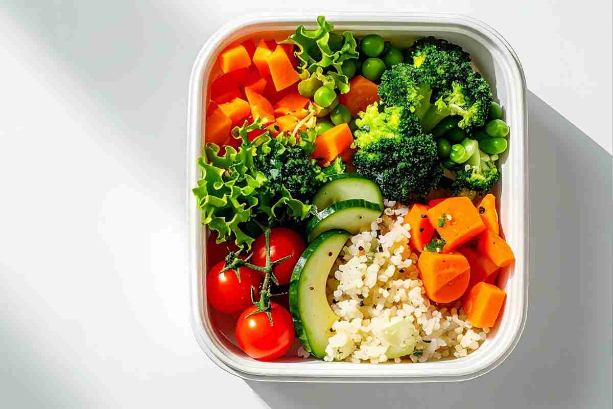 riso e altri alimenti in una ciotola